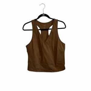 Girlfriend Collective Cafe Maddie V-Neck Tank Top NWT sz XXLarge